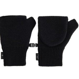 Brand New With Tags Stone Island Wool Fingerless Men's Mittens